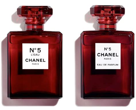 Chanel’s iconic N°5 turns red for limited edition launch